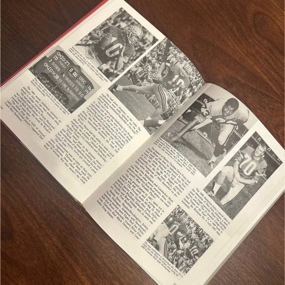 Ohio State 100 Years of Football Red and Gray Book